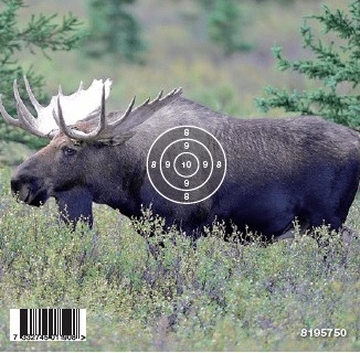Måltavla Älg Luftgevär 50st