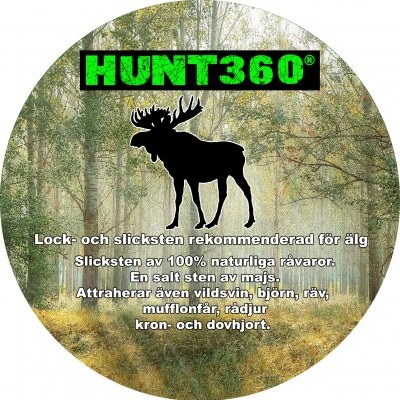 Slicksten Älg Hunt 360 Salt/Majs 3kg