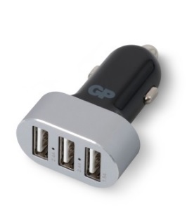 Billaddare USB 3st uttag