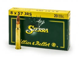 Sellier & Bellot Jakt, 8x57JRS, SIERRA SBT  14,26g