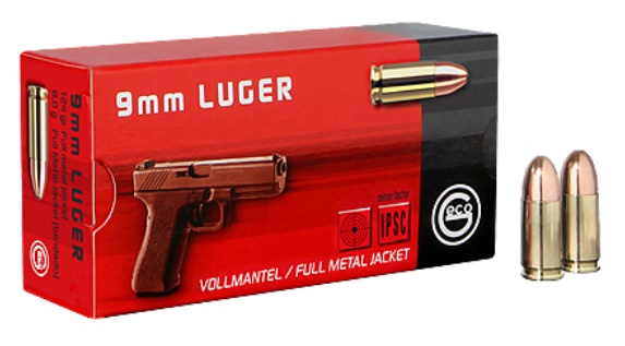 Geco LUGER FMJ kal9mm 8g