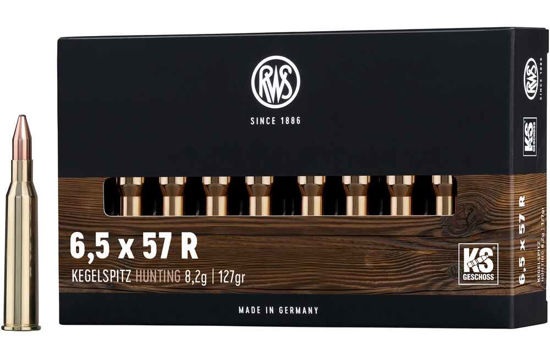 RWS Kegelspitz kal6.5X57R 8.2g 127gr