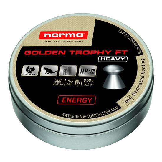 Luftgevärskula Norma Golden TrophyFT, Heavy 0,59gr