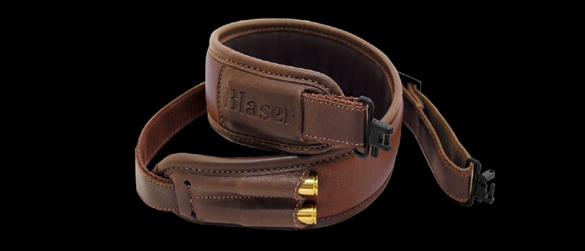 Blaser Sling Leather Brown Vapenrem