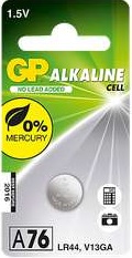 Batteri A76, LR44 GP 1-pack