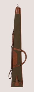 Retrieve canvas/läder, Warm olive Vapenfodral