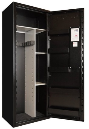 Vapenskåp Scandinavian Safe SP88 SVART nyckel