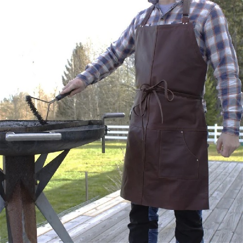 Skinnförkläde Buffalo