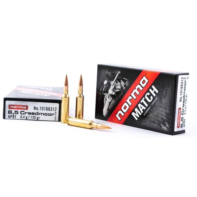 Norma CTG HPBT 6.5 Creedmoore 130gr 20st/ask