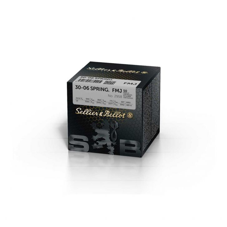 Sellier & Bellot FMJ No2958 30-06 8g