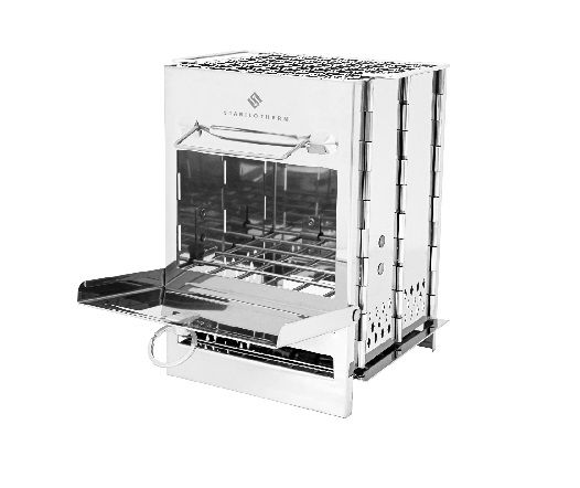 Uteköket Wood Stove Tower 1