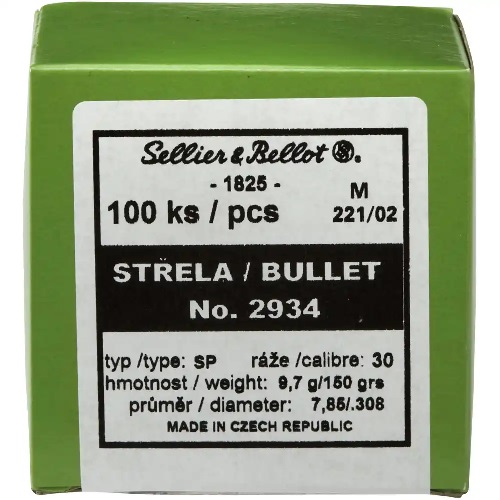 KULOR Sellier & Bellot cal 30 SP 9,7g (2934)