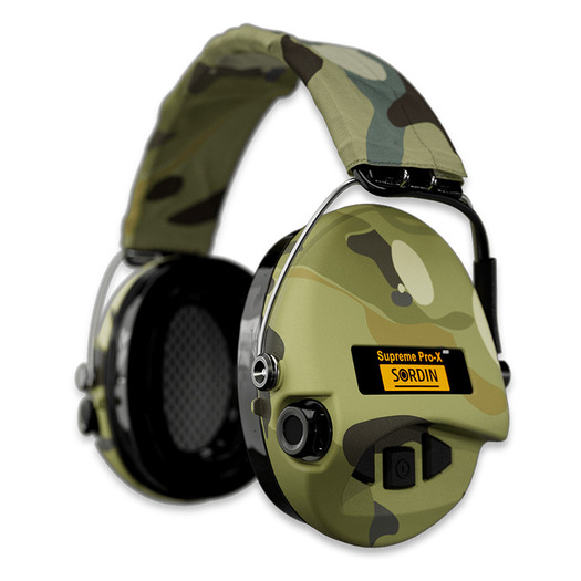 Hörselskydd Sordin Supreme Pro X camo, gel ring