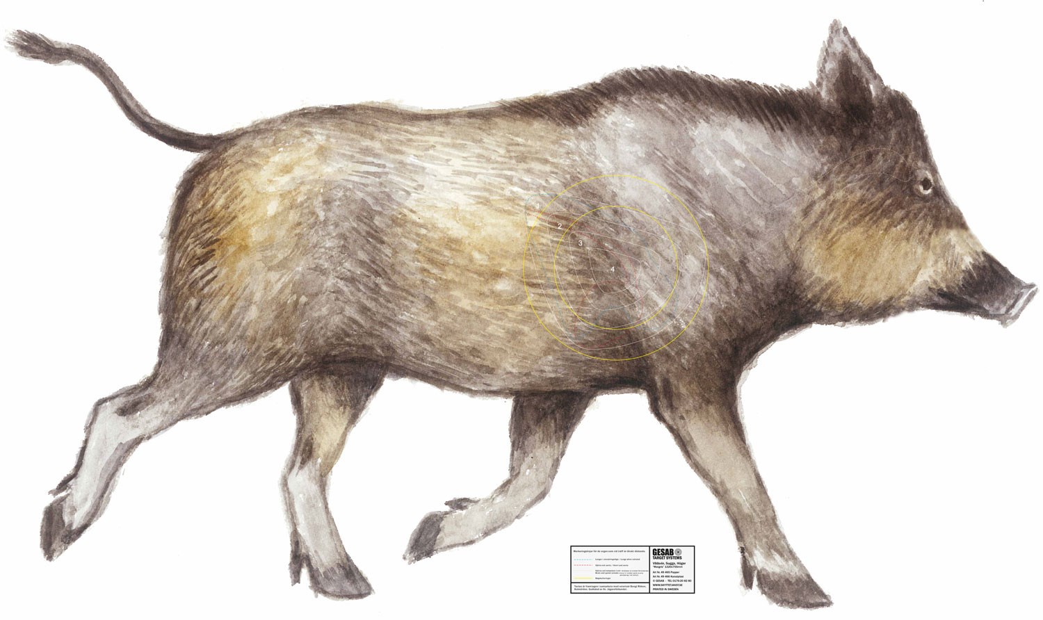 Matgris höger 76x132 cm, Kanalplast