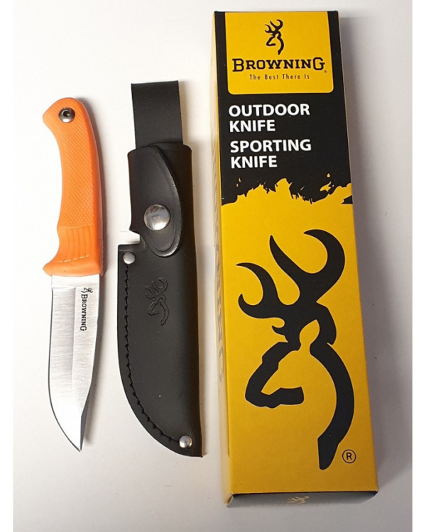 Browning Pro hunter kniv, orange