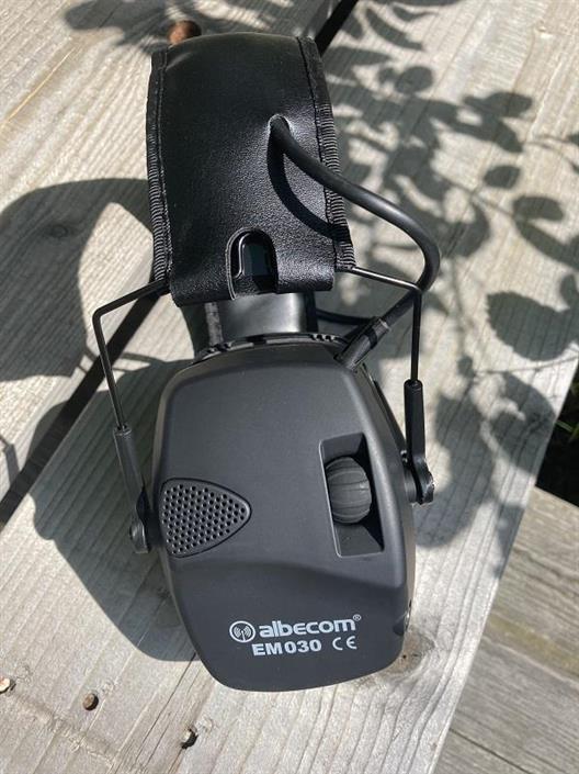 Hörselskydd EM030 Aktiva, svart gel