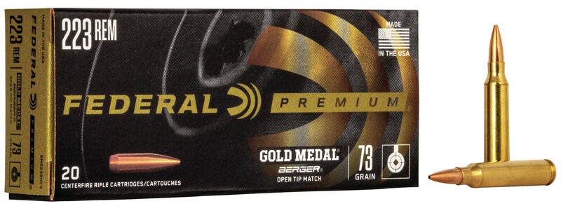 Federal GoldMedal .223 73gr