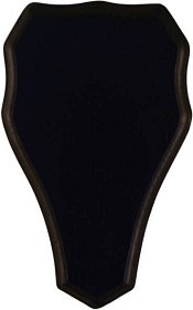 Trofesköld Rådjur, svart
