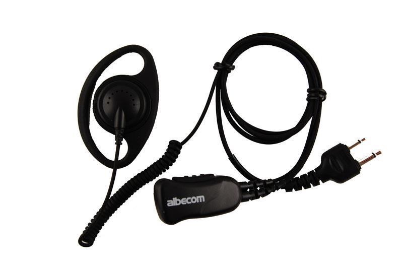 Albecom Mini Headset, nr 532 D-ring Rak