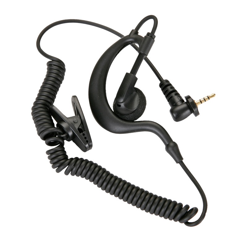 Lafayett Öronmussla inre2,5mm 4-pol kortkabel 2502