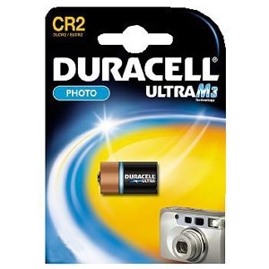Batteri Duracell CR2, 3V HalvtAA