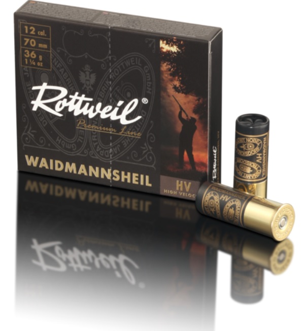 Rottweil Waidmannsheil 36g US1 kal12