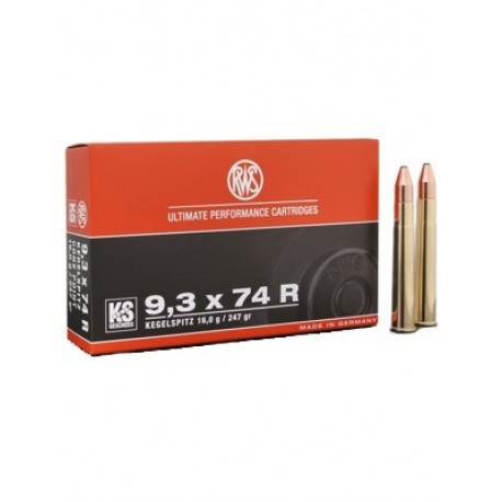 RWS Kegelspetz  kal9,3x74R 16.0g