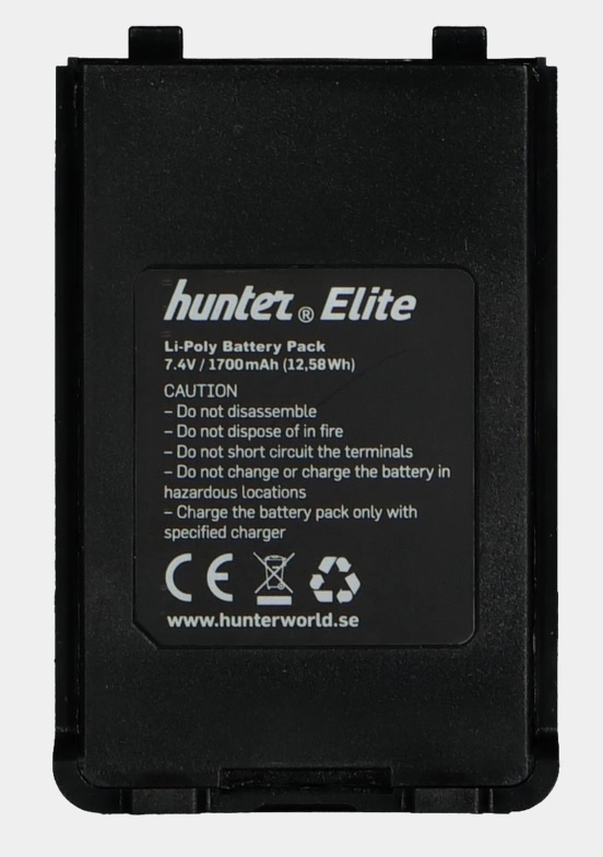 Hunter Batteri M31/155 1700mAh 7,2V