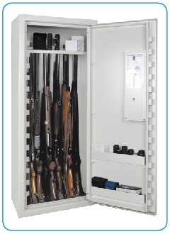 Vapenskåp ScandinavianSafe SP8E MINI Vit kodlås