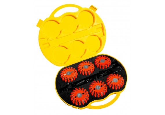 Blixtljus M-Flare 6-Pack Orange Mactronic