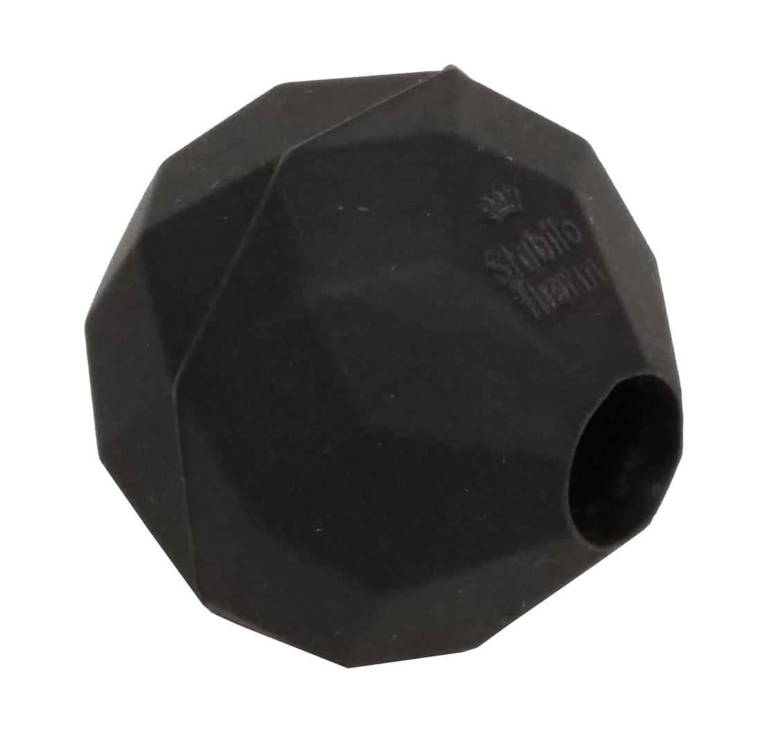 Slutstycksknopp Svart Diamond