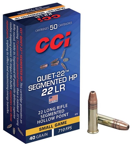 CCI 22LR Segmented HP Subsonic