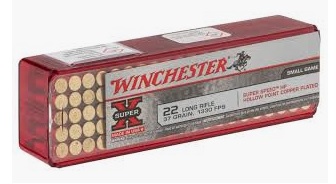 Winchester Koppar kal22Lr 37gr 1330fps