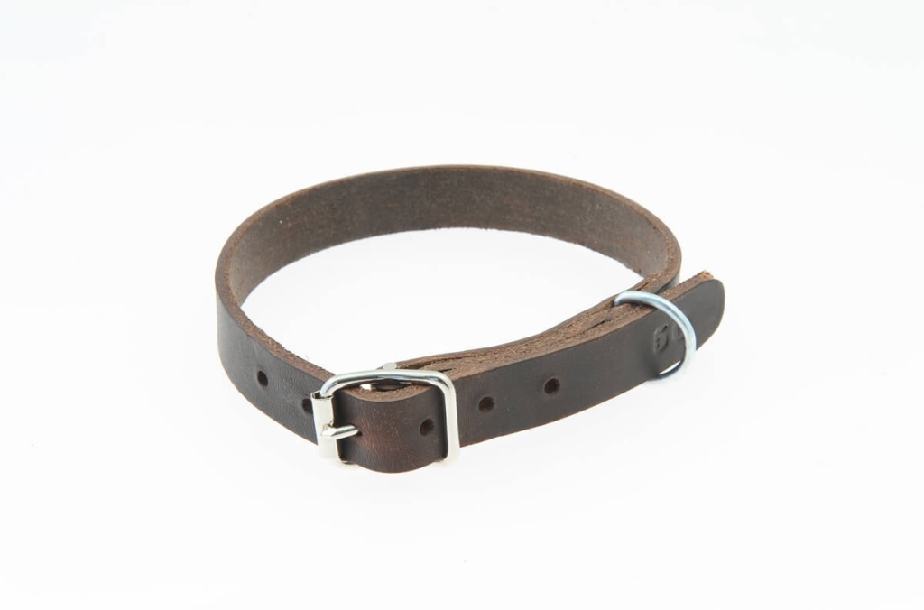 Halsband Läder Ribes