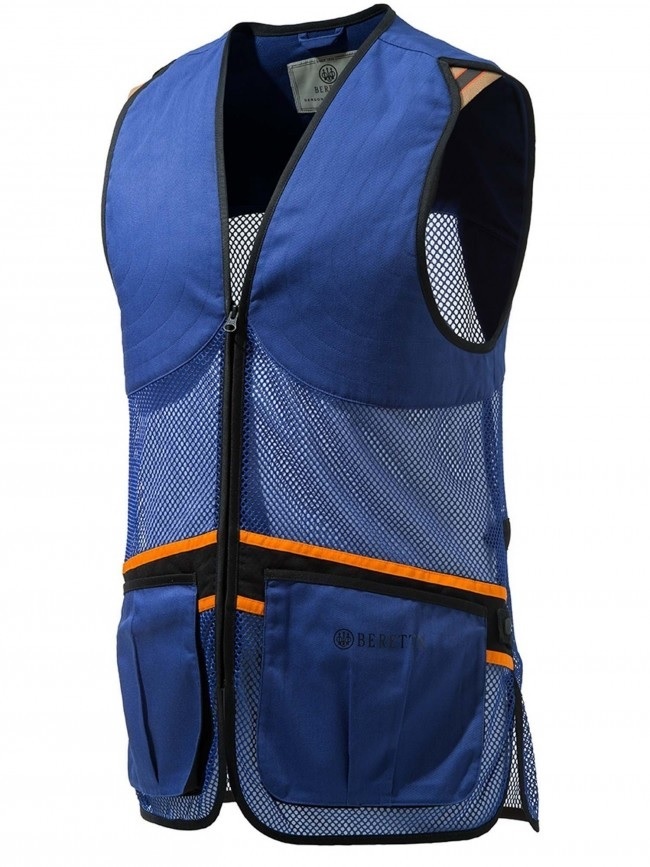 Beretta Skytteväst Full Mesh Blå