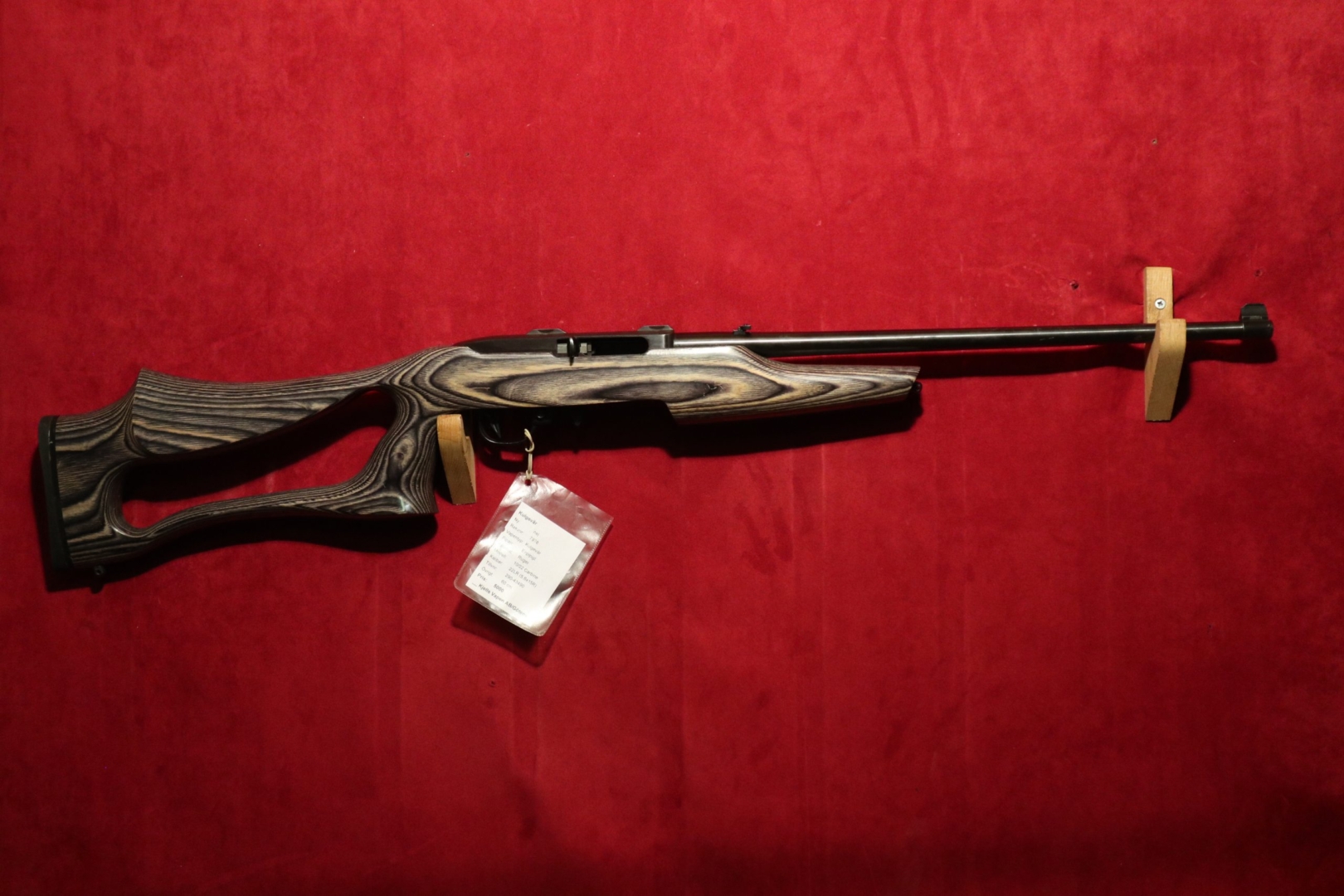 Beg Ruger 1022 Carbine tillvnr 290-43490 kal 22WMR