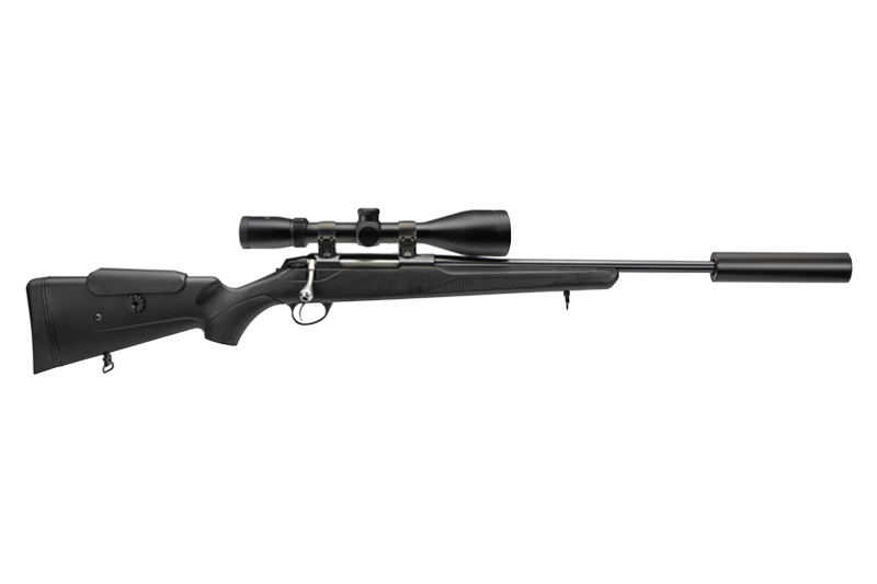 Tikka T3X ADJ + NH Vertical + RCC Ljuddämpare