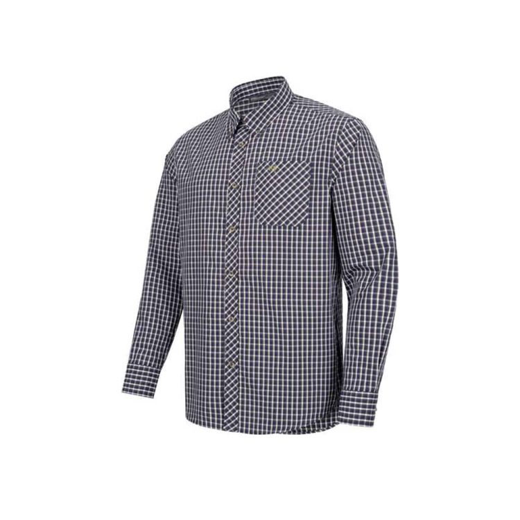 Blaser blå randig skjorta