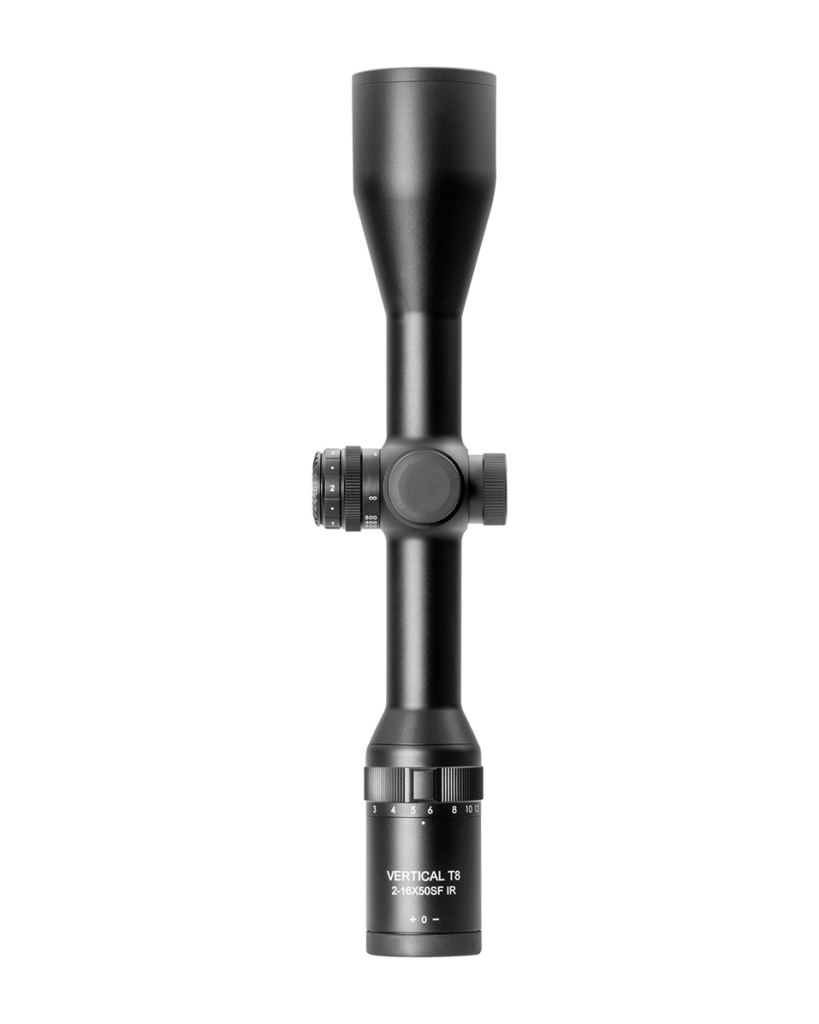 Kikarsikte, Nordhunt Vertical T8 2-16×50 Fiber, svart