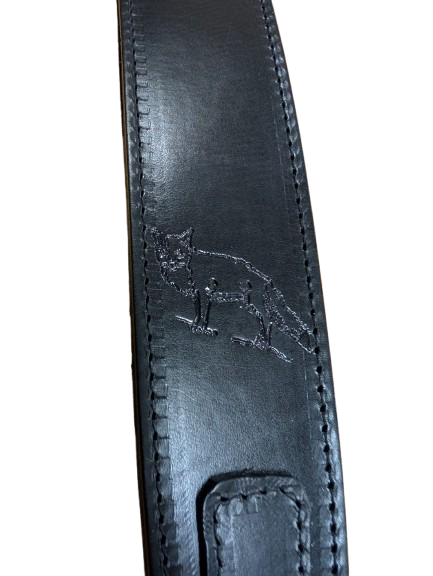 Ribes Svart motiv Räv, m.handgrepp 118