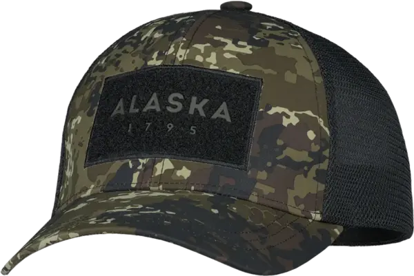 Alaska Trucker keps, Blindtech forest/black