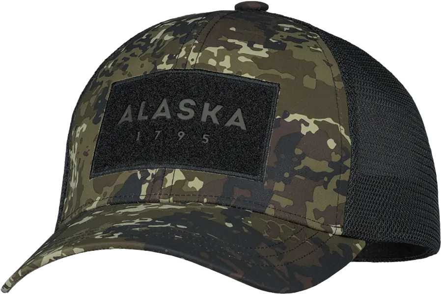 Alaska Trucker keps, Blindtech forest/black