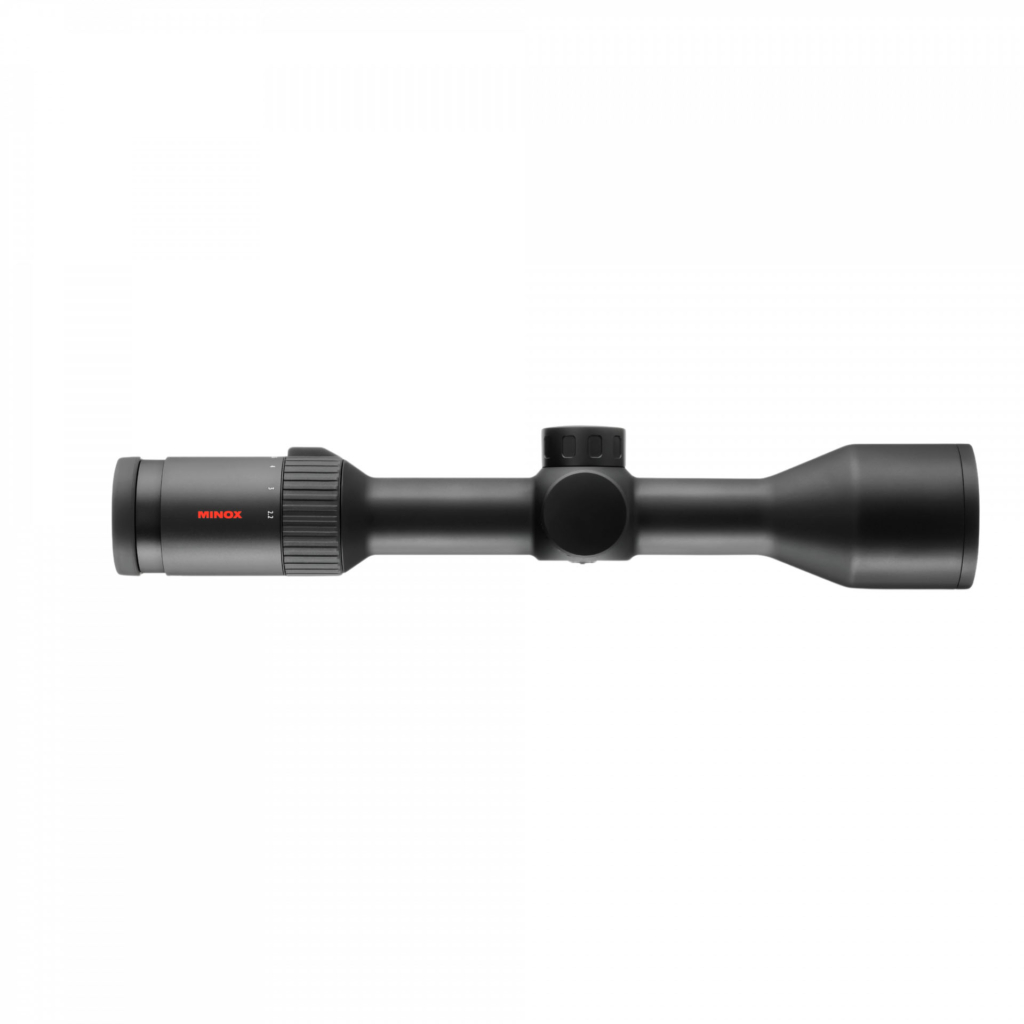 Kikarsikte, Minox RS-6 2,2-14×50 med skena, bild utan skena, svart