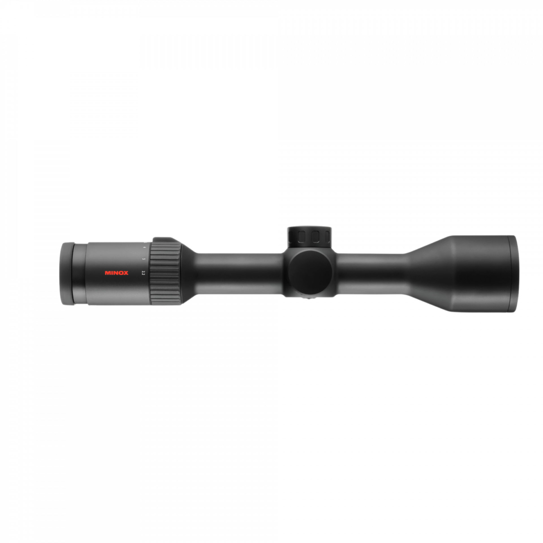 Kikarsikte, Minox RS-6 2,2-14×50 med skena, bild utan skena, svart